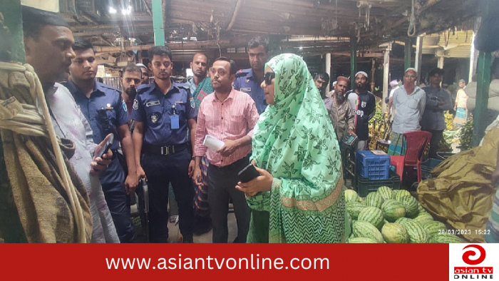 নারায়ণগঞ্জে বাজার মনিটরিংয়ে ভ্রাম্যমাণ আদালত পরিচালনা