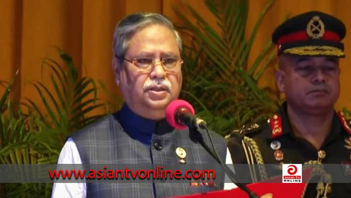 দেশের ২২তম রাষ্ট্রপতি হিসেবে শপথ নিলেন মো. সাহাবুদ্দিন