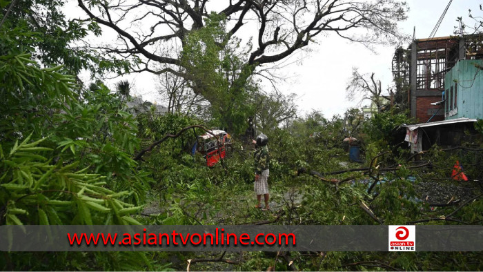 মোখার আঘাতে রাখাইনে ৪০০ জনের প্রাণহানির আশঙ্কা