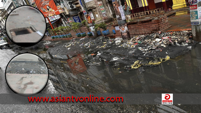 ৪ দিনেও পরিস্কার হয়নি নারায়ণগঞ্জ সিটি করপোরেশনের বর্জ্য