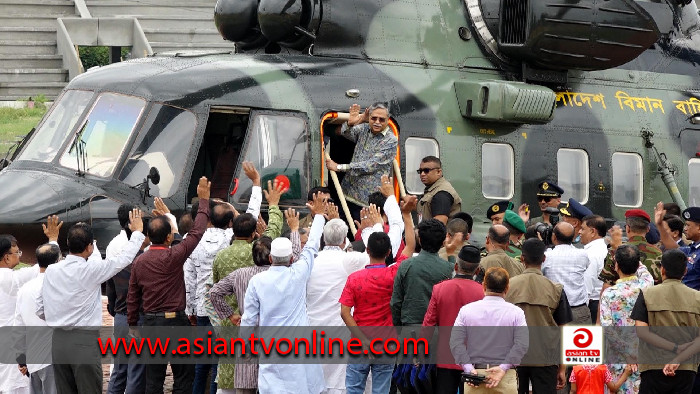 চার দিনের সফর শেষে পাবনা ছাড়লেন রাষ্ট্রপতি