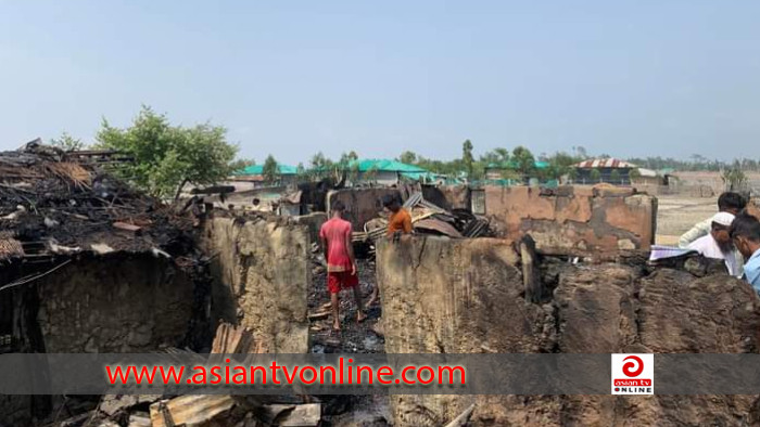 কুতুবদিয়ায় বসতঘর আগুনে পুড়ে ছাই