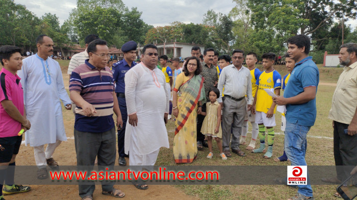 মাটিরাঙ্গায় বঙ্গবন্ধু গোল্ডকাপ ফুটবল টুর্নামেন্ট উদ্বোধন