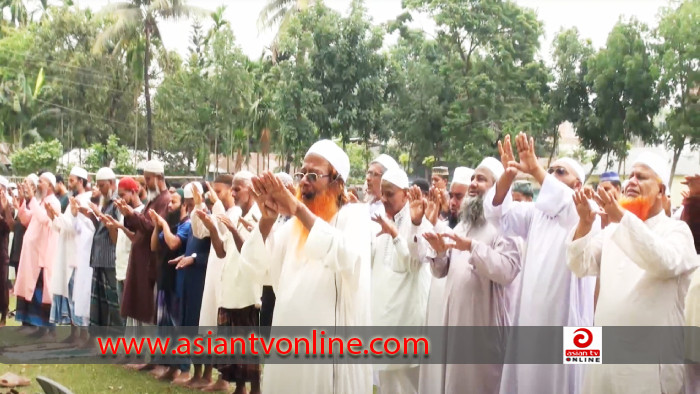 পঞ্চগড়ে বৃষ্টির জন্য ইসতিসকার নামাজ আদায়