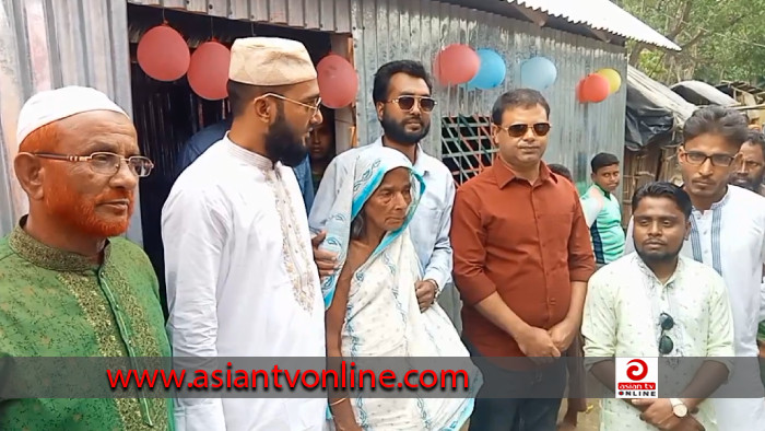 নেত্রকোণায় প্রধানমন্ত্রীর নির্দেশে আশ্রয়হীনকে ঘর প্রদান