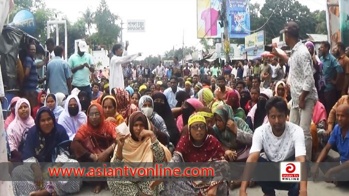 ন্যাশনাল সার্ভিস প্রকল্প স্থায়ীকরণের দাবিতে কুড়িগ্রামে মানববন্ধন ও সমাবেশ