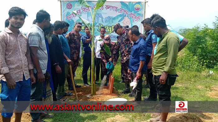 বন্য প্রাণির খাদ্যাভাব পূরণে লংগদুতে বিজিবির ব্যতিক্রমী উদ্যোগ