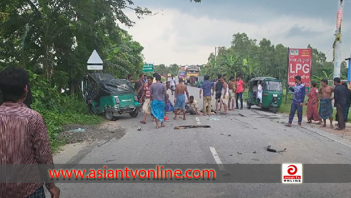 টাঙ্গাইলে ট্রাক-অটো‌রিকসার সংঘর্ষে নিহত ২, আহত ৭