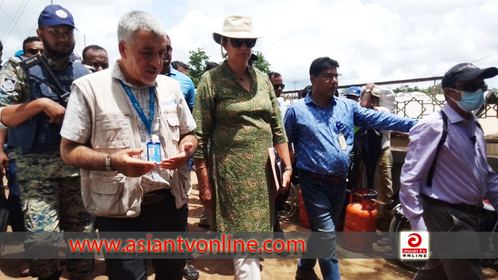 মার্কিন প্রতিনিধি দলের রোহিঙ্গা ক্যাম্প পরিদর্শন