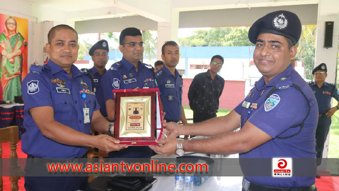 দ্বিতীয়বারের মতো খাগড়াছড়ি জেলার শ্রেষ্ঠ ওসি মো. জাকারিয়া