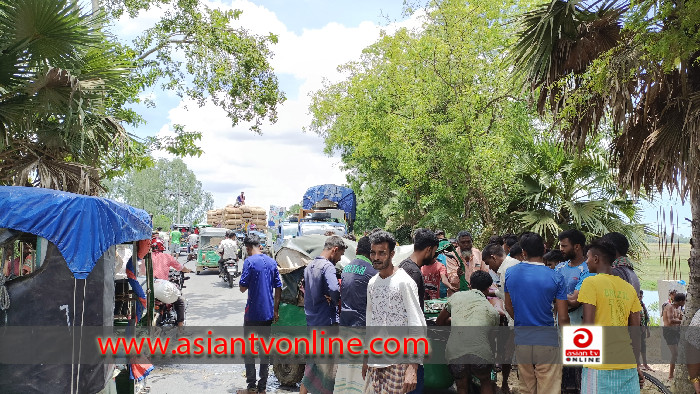 রাণীনগরে সিএনজি-মোটরসাইকেল সংঘর্ষে শিশু নিহত, আহত ৫