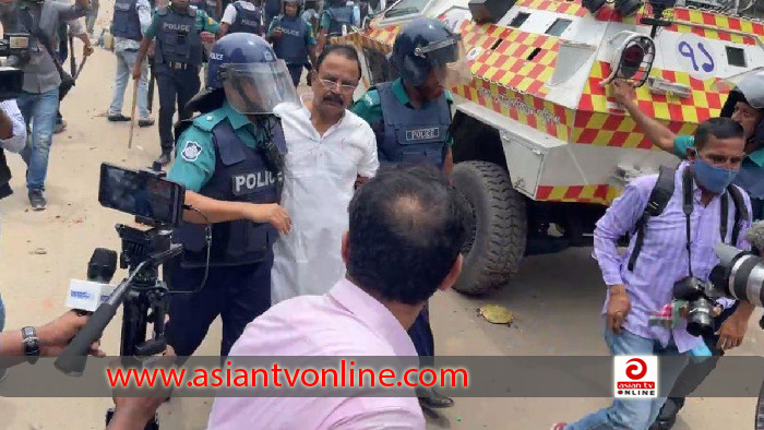 রাজধানীতে বিএনপি-পুলিশ সংঘর্ষ, পুলিশি হেফাজতে গয়েশ্বর