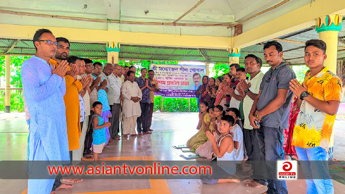 এমপি মনোরঞ্জন শীল গোপালের রোগমুক্তি কামনায় প্রার্থনা সভা