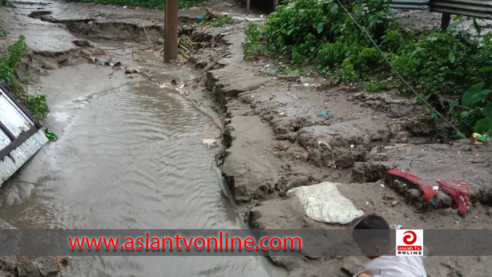 রায়পুরায় অর্ধ কিলোমিটার রাস্তায় দুর্ভোগ কয়েকশ গ্রামবাসীর