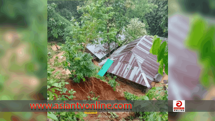 রাজস্থলীতে প্রবল বর্ষণে পাহাড় ধসের আশঙ্কা