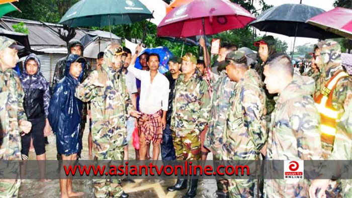 বন্যা পরিস্থিতি মোকাবিলায় চট্টগ্রাম-বান্দরবানে সেনা মোতায়েন