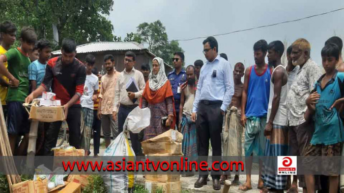 কাউনিয়ায় ভেজাল সার জব্দ: ব্যবসায়ীর জরিমানা