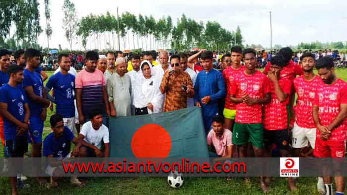 ফুলছড়িতে ফজলে রাব্বি এমপি স্মৃতি ফুটবল টুর্নামেন্টের ফাইনাল অনুষ্ঠিত