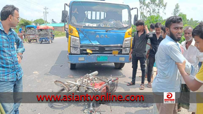 ঘোড়াঘাটে ট্রাক ও মোটরসাইকেল সংঘর্ষে নিহত ২