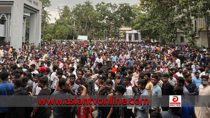 হবিগঞ্জে ছাত্রলীগের শোক সভায় নেতাকর্মীদের ঢল