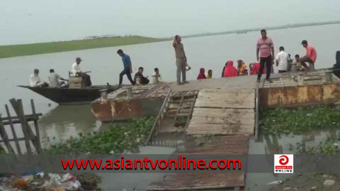 গাইবান্ধার ফুলছড়ি রেলওয়ে ফেরি ও ট্রেন সার্ভিস ২৭ বছর ধরে বন্ধ