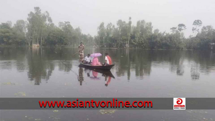 যমুনায় পানি বৃদ্ধি: সাঘাটায় ১০ হাজার মানুষ পানিবন্দি