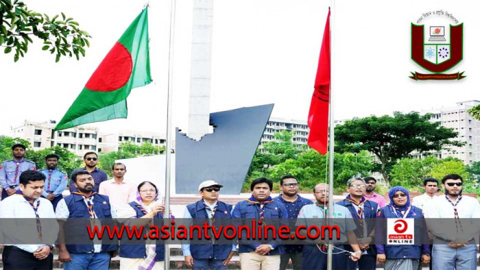 পাবিপ্রবিতে চলছে রোভার স্কাউটসের বার্ষিক দিক্ষা ক্যাম্প