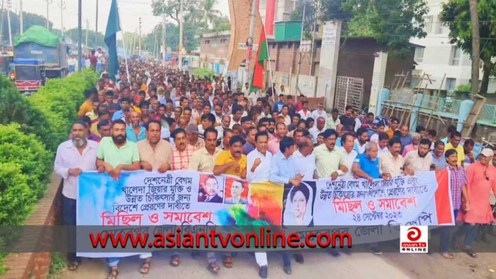 মেহেরপুরে বিএনপির বিক্ষোভ