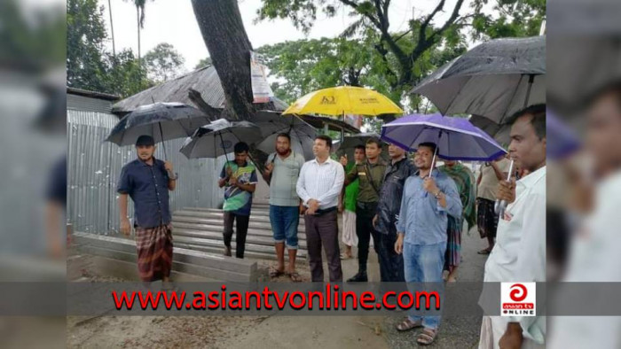 বীরগঞ্জে টানা বৃষ্টিতে জলাবদ্ধতা