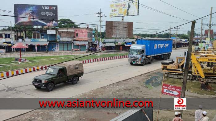 পাবনায় পৌঁছেছে রূপপুর প্রকল্পের ইউরেনিয়াম বহনকারী গাড়ি