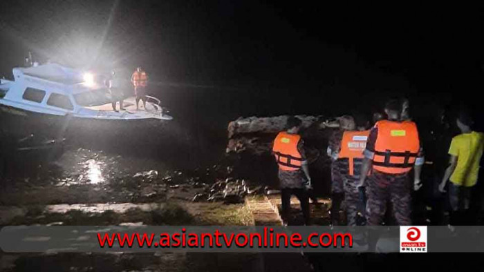 মিঠামইনে জেলে নৌকার সঙ্গে পর্যটকবাহী স্পিডবোটের ধাক্কায় এক শিশু নিখোঁজ