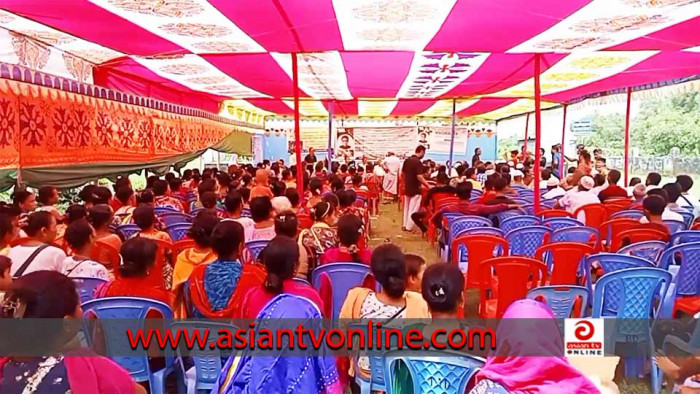 দুর্গাপুরে সুব্রত সাংমা হত্যার বিচারের দাবিতে প্রতিবাদ সভা অনুষ্ঠিত
