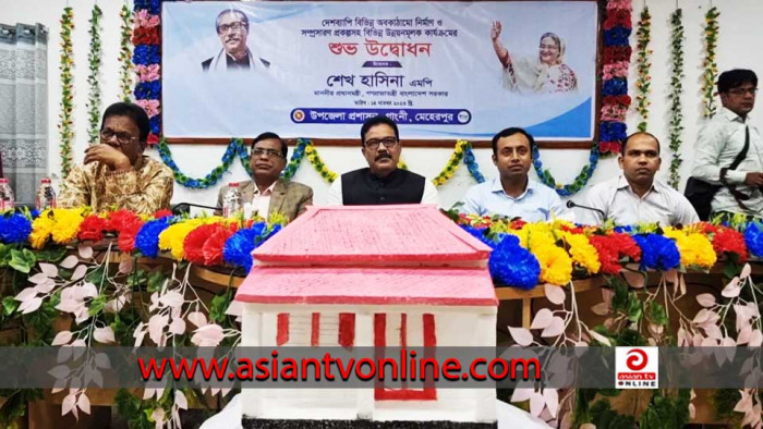 গাংনীসহ সারাদেশের বিভিন্ন প্রকল্প উদ্বোধন করলেন প্রধানমন্ত্রী