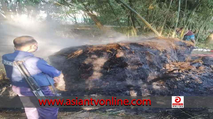 রাঙ্গুনিয়ায় রাতের আঁধারে কৃষকের ধানে আগুন দিলো দুর্বৃত্তরা