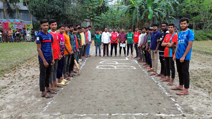 শ্রীবরদীতে ক্রিকেট টুর্নামেন্ট অনুষ্ঠিত