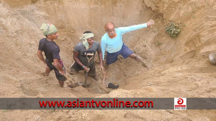 সিলেটে পাথর উত্তোলন করতে গিয়ে শ্রমিকের মৃত্যু