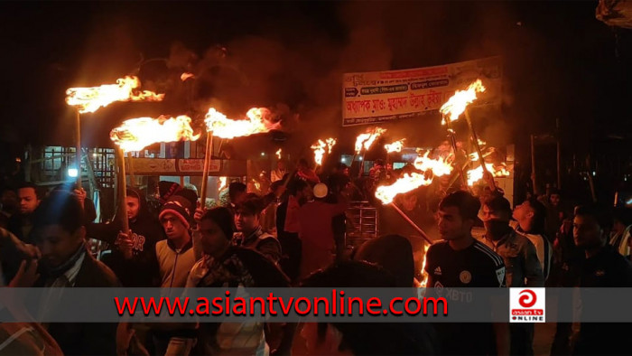 নাঙ্গলকোটে ছাত্রদলের মশাল মিছিল থেকে গাড়ি ভাঙচুরের অভিযোগ