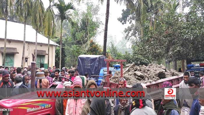 পীরগাছায় ট্রাক্টরের ধাক্কায় প্রাণ গেল বৃদ্ধের