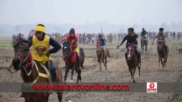 মাগুরার বড়রিয়ায় শতবর্ষী ঘোড়দৌড় অনুষ্ঠিত