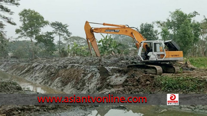 প্রাণ ফিরে পেল বরিশাল শহরের ৭ খাল