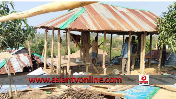 লংগদুতে রিজার্ভ ফরেস্টে ঘর নির্মাণ, বন বিভাগ কর্তৃক উচ্ছেদ