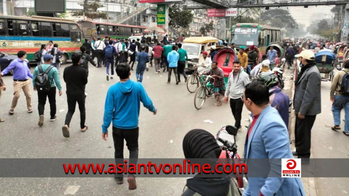 রাজধানীতে ২ কলেজ শিক্ষার্থীদের মধ্যে সংঘর্ষ, আহত ৪