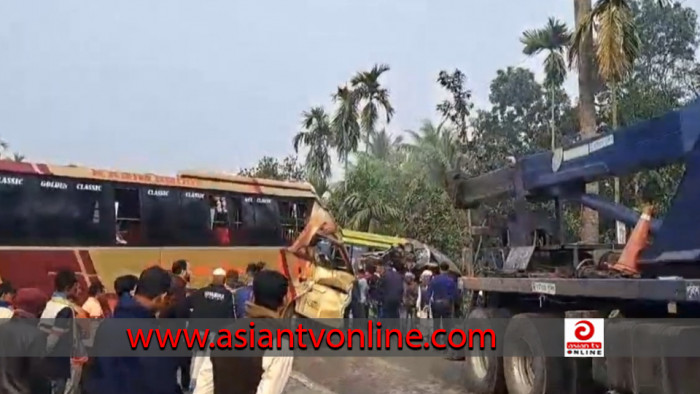 ফরিদপুরের নগরকান্দায় সড়ক দুর্ঘটনায় নিহত ১