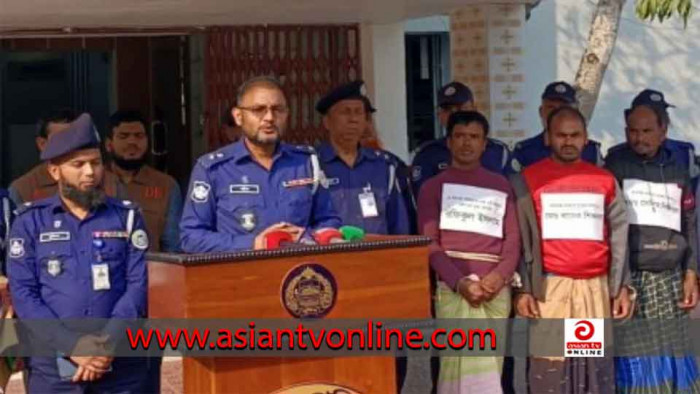 পিরোজপুরের নাজিরপুরে সংঘবদ্ধ ডাকাত দলের ৩ সদস্য গ্রেফতার