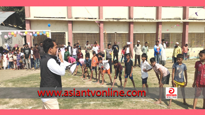 টুঙ্গিপাড়ায় ১৫টি বিদ্যালয়ের সমন্বয়ে ক্রীড়া প্রতিযোগিতার উদ্বোধন