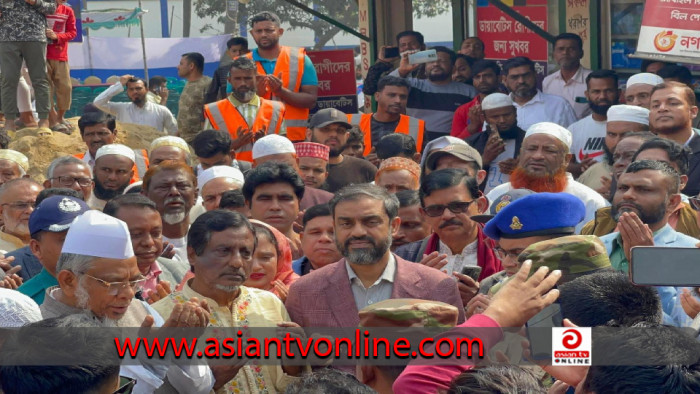 তুরাগে রাস্তার উন্নয়ন কাজের উদ্বোধন করলেন খসরু চৌধুরী