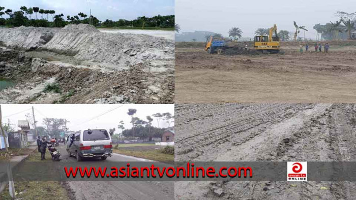 শার্শায় অবৈধ ইট ভাটা আর বালু উত্তোলনে হুমকির মুখে পরিবেশ, নীরব প্রশাসন