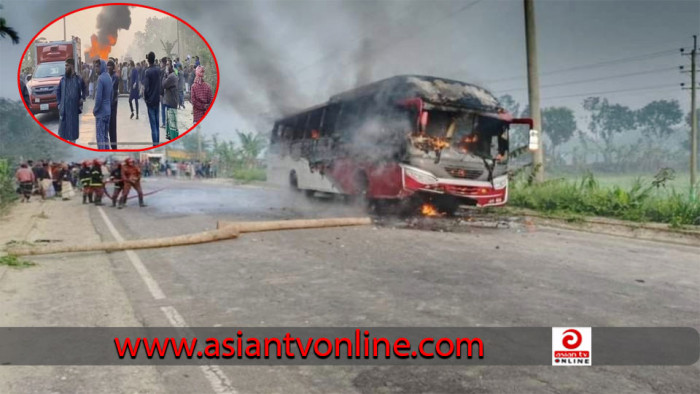 ফরিদপুরে বাস-মোটরসাইকেল মুখোমুখি সংঘর্ষে নিহত ১