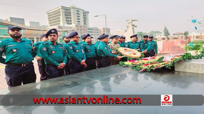 জিএমপি গাছা থানার পক্ষ থেকে শহীদদের প্রতি শ্রদ্ধাঞ্জলি