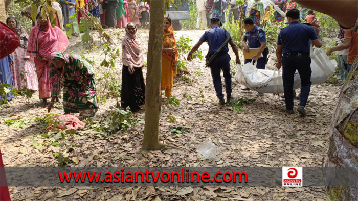 শিবালয়ে আম বাগান থেকে অজ্ঞাত নারীর মরদেহ উদ্ধার